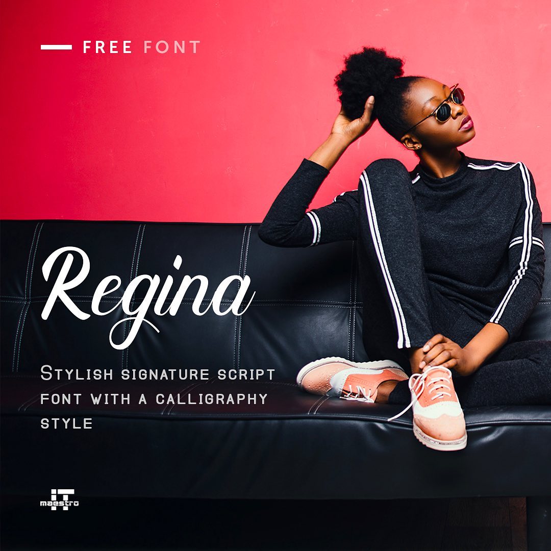 Шрифт Regina