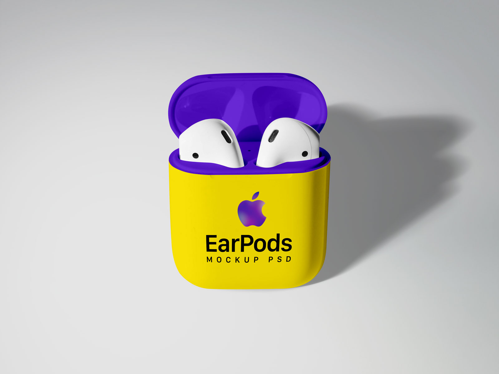 Мокап air pods PSD