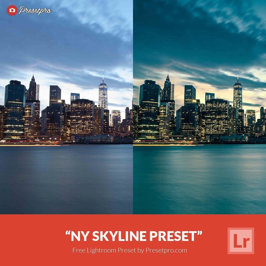 Пресет NY Skyline для Lightroom