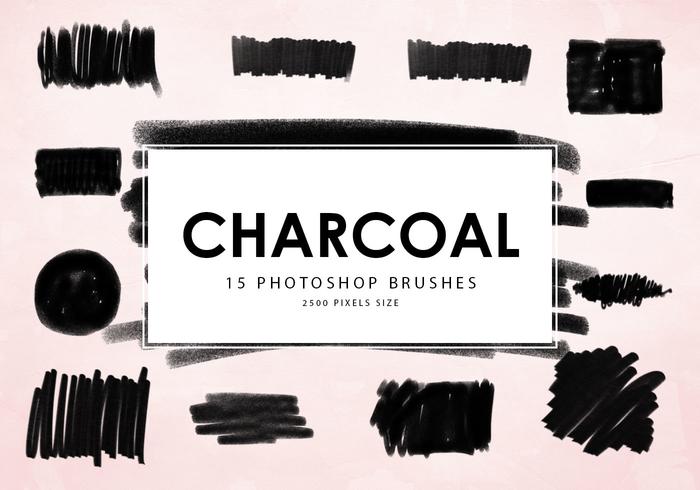Кисти для Photoshop Charcoal ABR