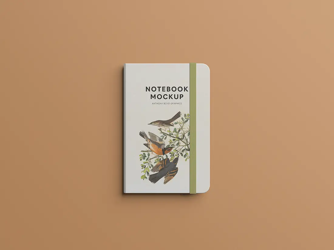 Мокап записной книги PSD
