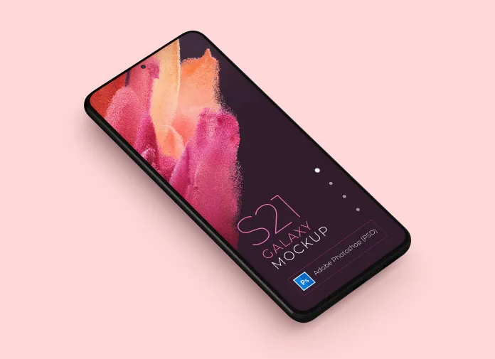 Мокап Samsung Galaxy S21