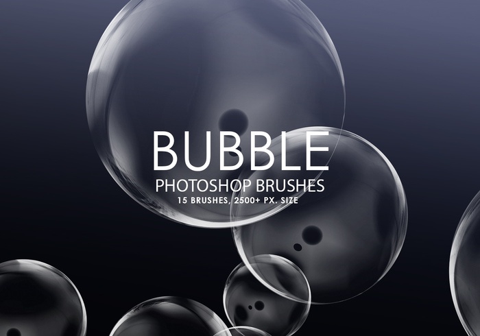 Кисти для Photoshop Bubble (пузыри) ABR