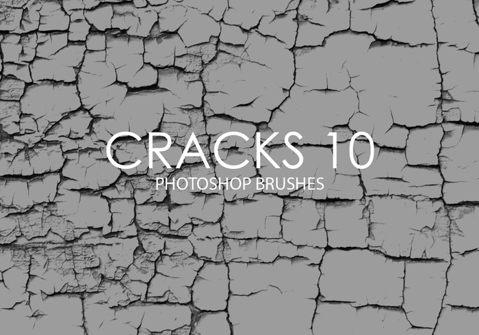 Кисти для Photoshop Cracks 10 (трещины) ABR