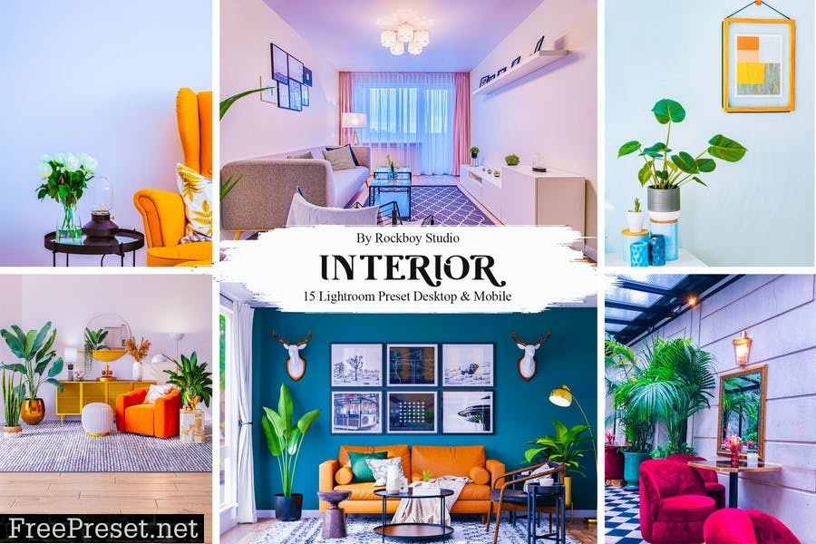 Пресеты Interior для Lightroom