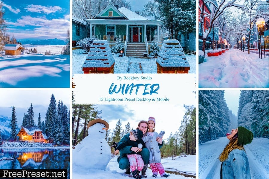 Пресеты Winter для Lightroom