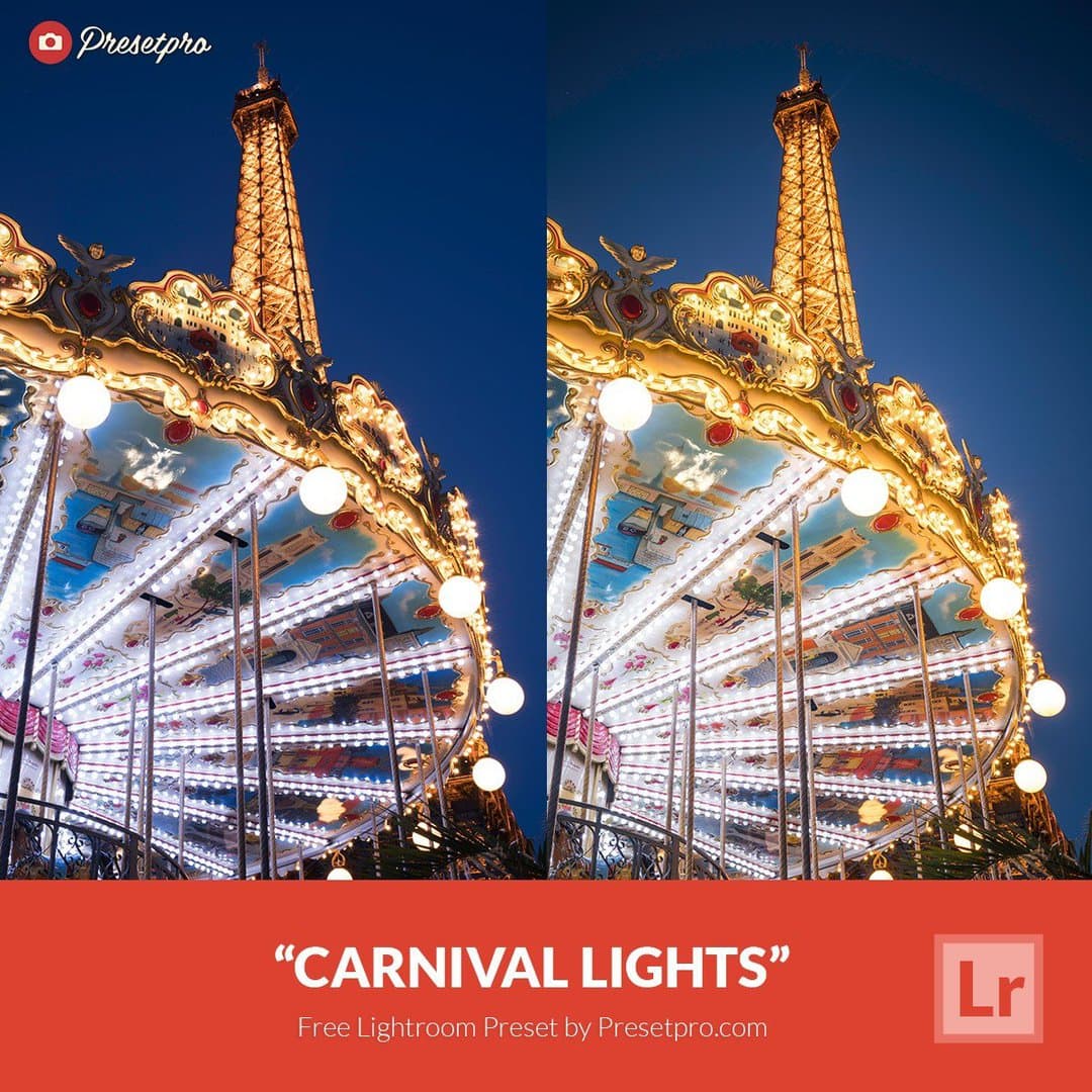 Пресет Carnival Lights для lightroom
