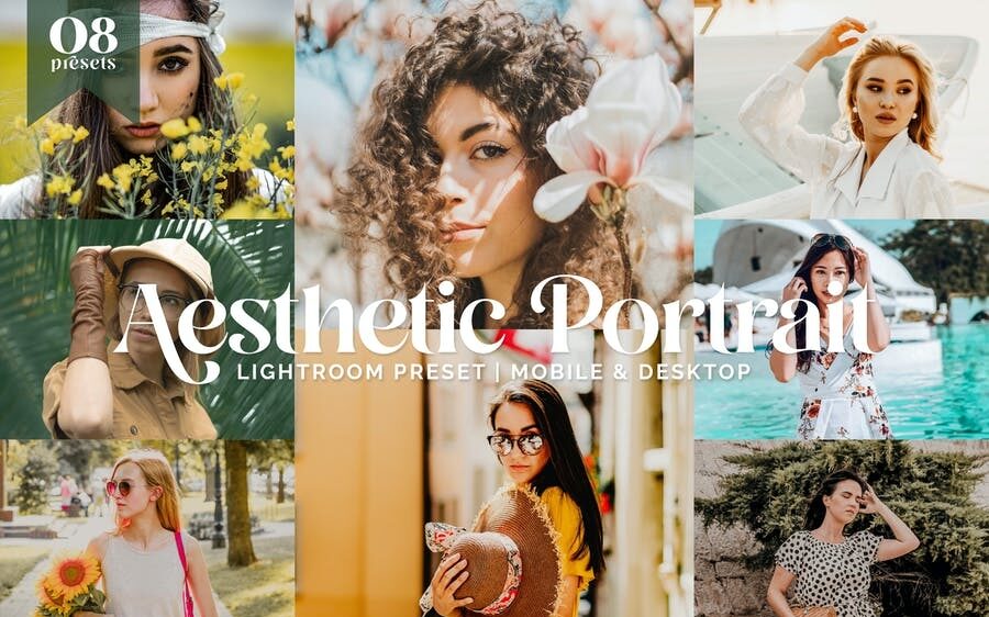 Пресет Aesthetic Portrait Style для Lightroom