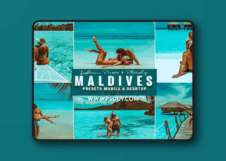 Пресет Maldive для Photoshop Actions & Lightroom