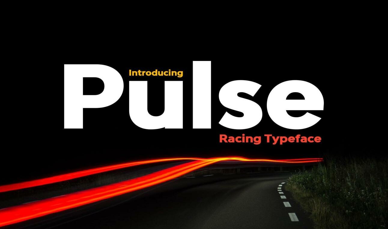 Шрифт Pulse
