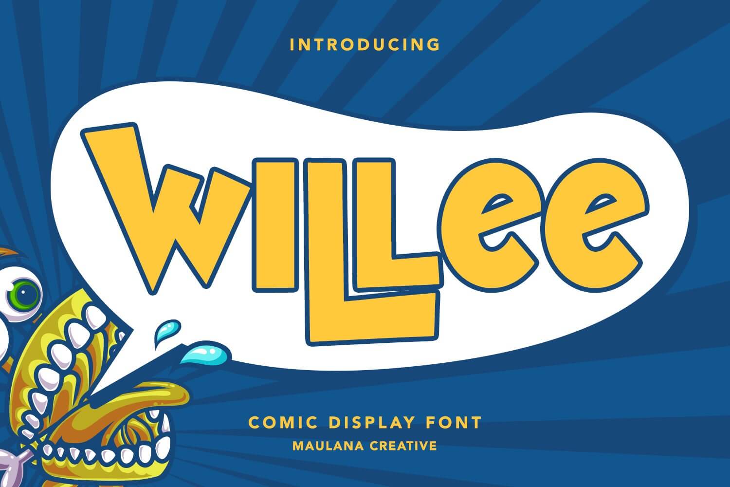 Шрифт Willee Comic Display Font