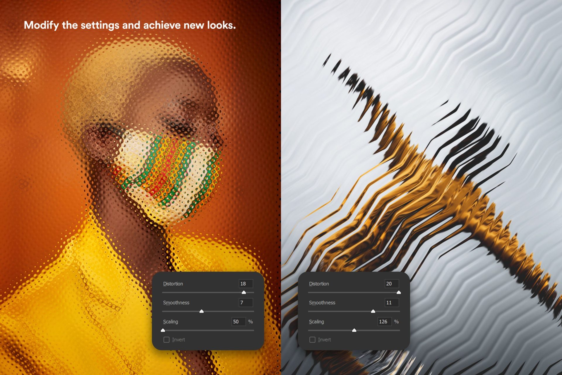 Эффект стекла для Photoshop