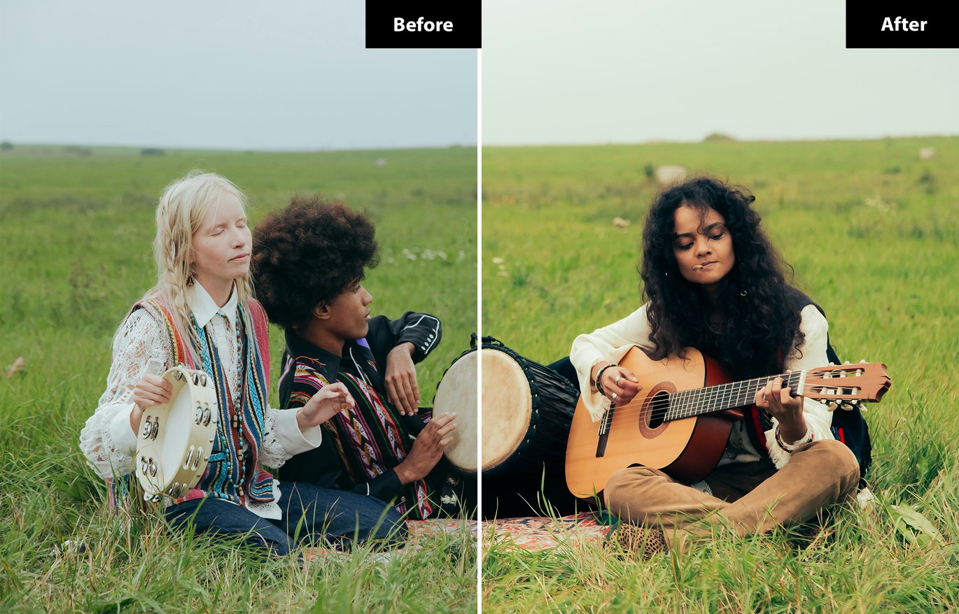 Пресеты для Lightroom и Photoshop для обработки концертов, репетиций, музыкальных групп XMP + DNG
