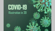 Коронавирус 3D в формате PSD