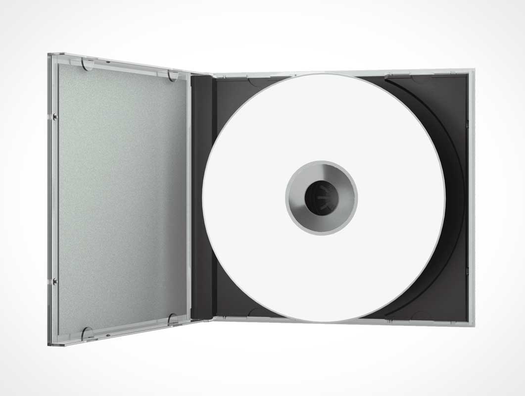 Мокап CD диска PSD — Davinci Plus