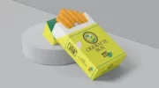 Мокап сигаретной пачки PSD