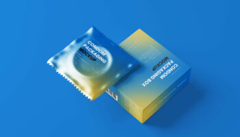Мокап упаковки контрацептивов PSD