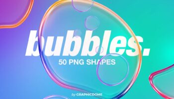Набор мыльных пузырей PNG